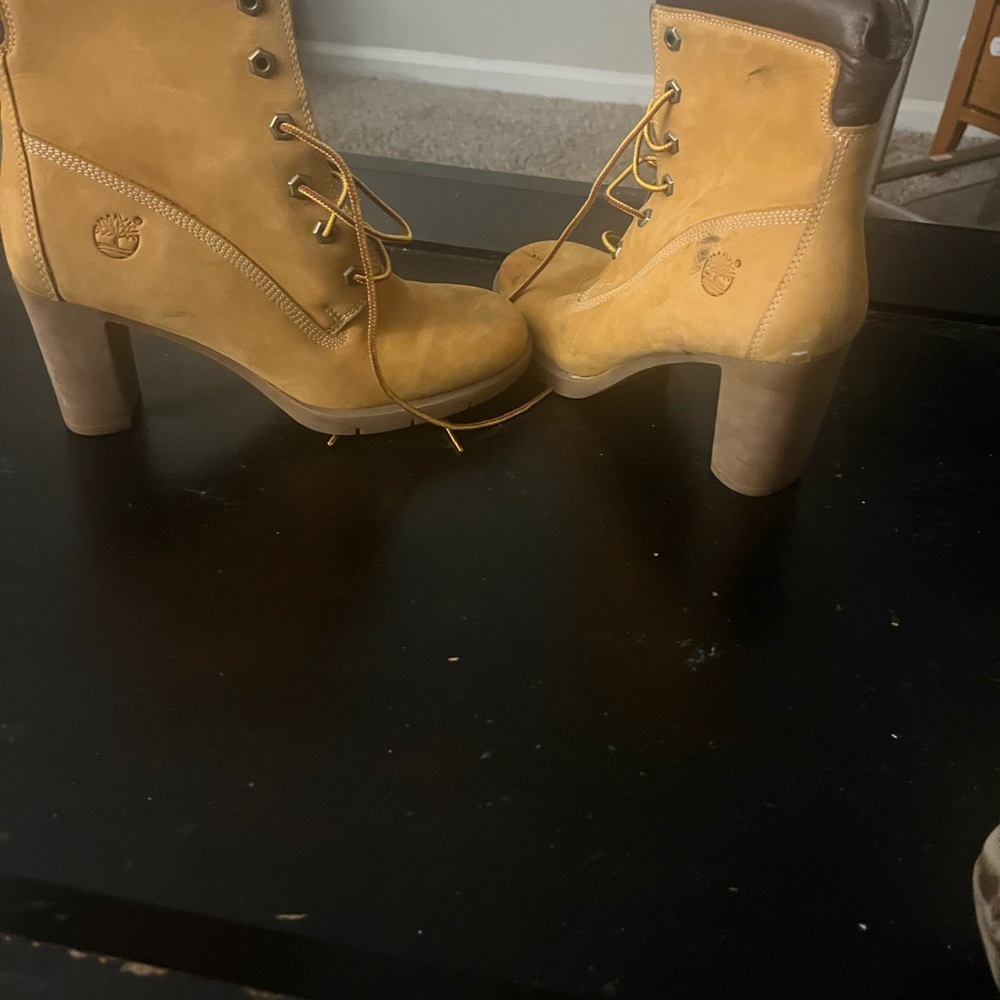 Timberland Women's Brown Heeled Boots